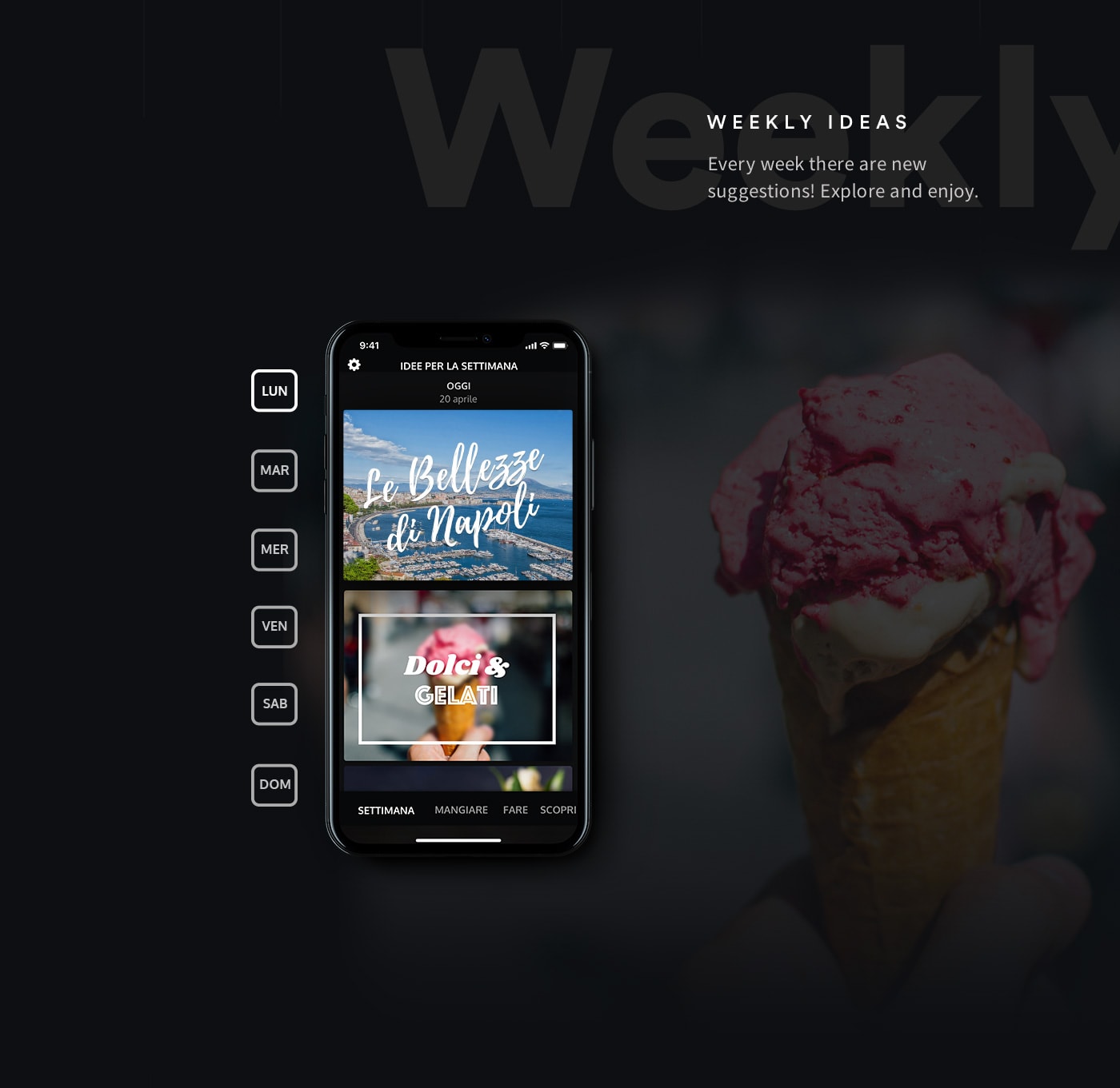 weekly selection
