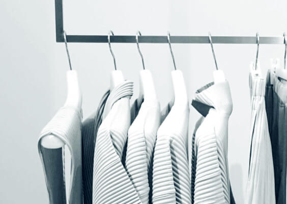 Hanging clothes