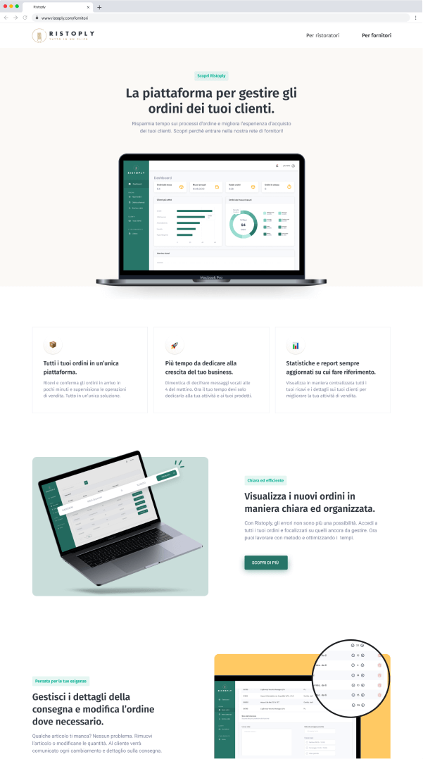landing page suppliers